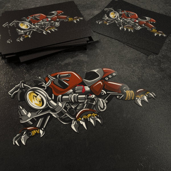 Harley Sportster Stickers - Set of 3 Biker Motorcycle Decals