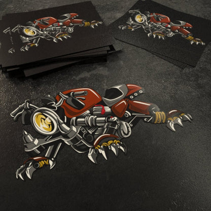 Harley Sportster Stickers - Set of 3 Biker Motorcycle Decals