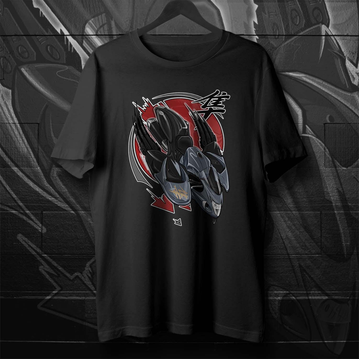 Suzuki Hayabusa 2008-09 Inspired T-Shirt - Motorcycle Tee Shirt