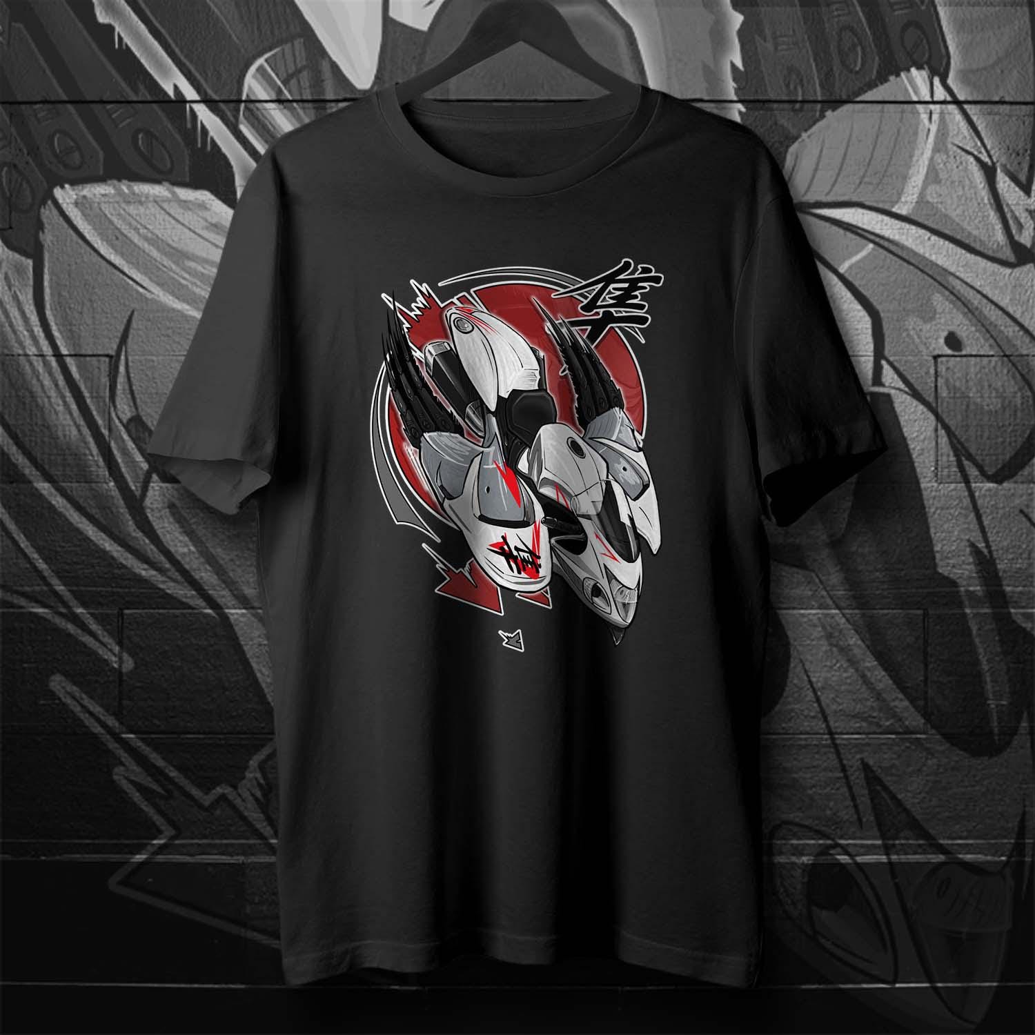 Suzuki Hayabusa 2008-09 Inspired T-Shirt - Motorcycle Tee Shirt