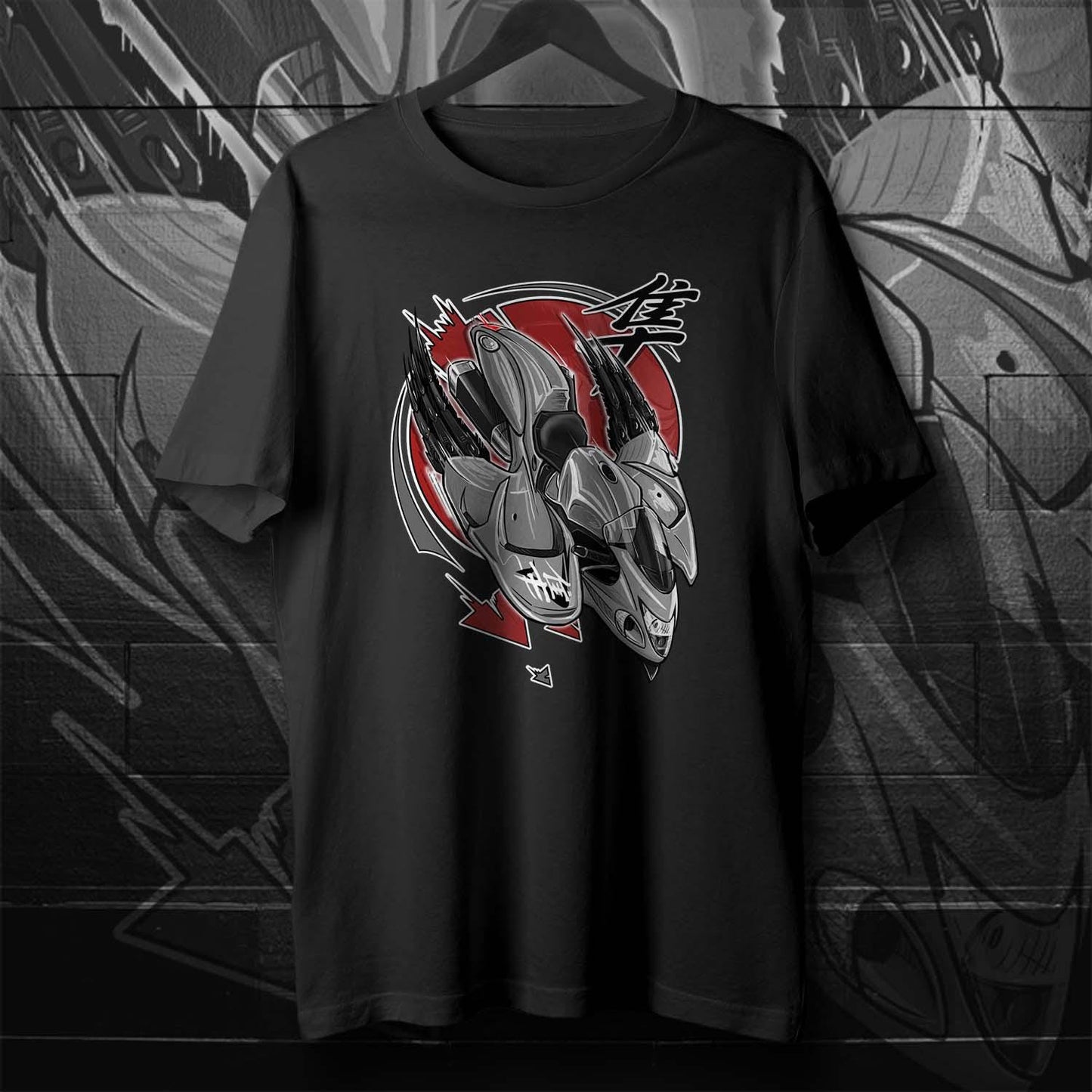 Suzuki Hayabusa 2008-09 Inspired T-Shirt - Motorcycle Tee Shirt