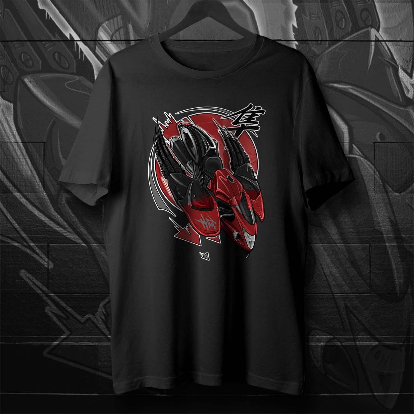Suzuki Hayabusa 2013-15 Inspired T-Shirt - Motorcycle Tee Shirt