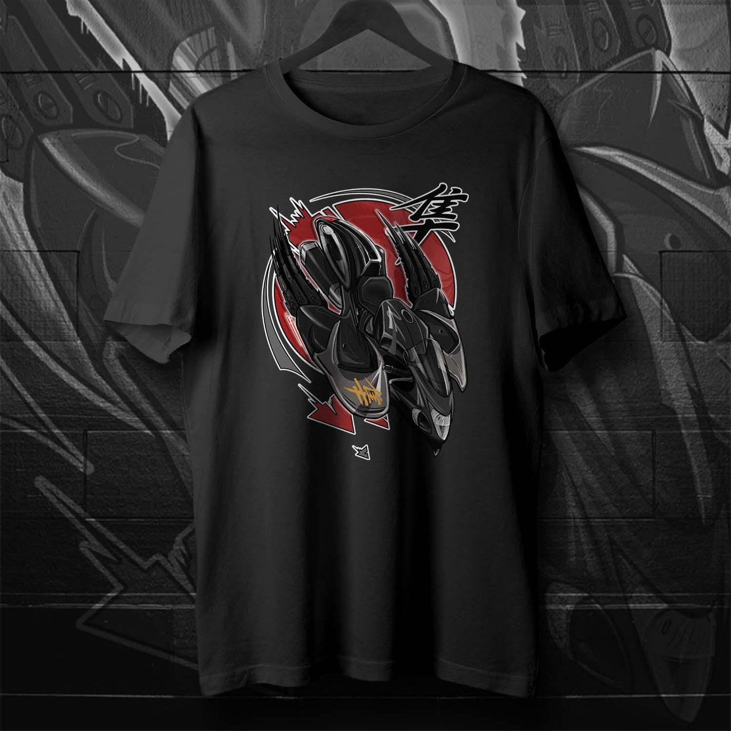 Suzuki Hayabusa 2013-15 Inspired T-Shirt - Motorcycle Tee Shirt