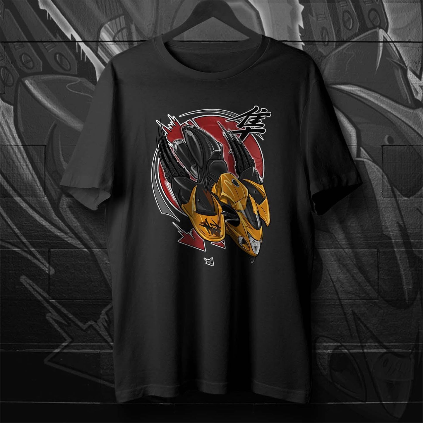 Suzuki Hayabusa 2008-09 Inspired T-Shirt - Motorcycle Tee Shirt
