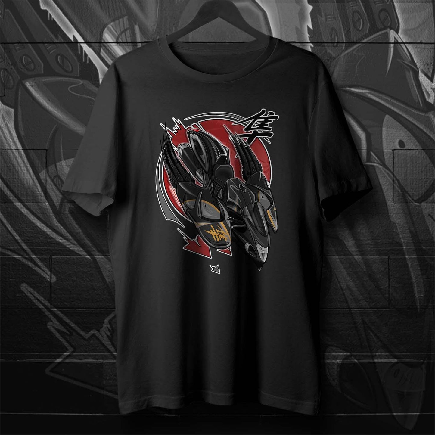 Suzuki Hayabusa 2013-15 Inspired T-Shirt - Motorcycle Tee Shirt
