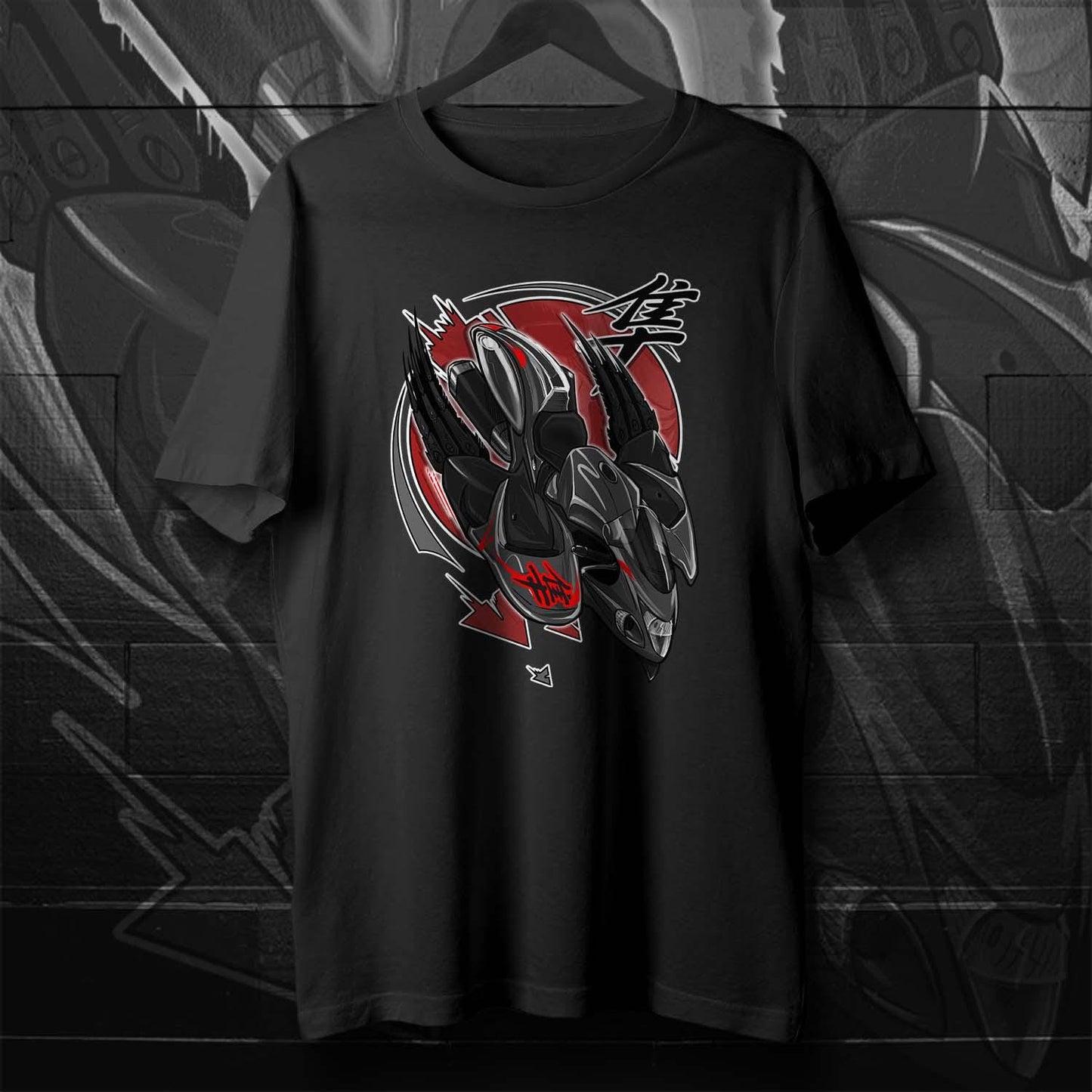Suzuki Hayabusa 2010-12 Inspired T-Shirt - Motorcycle Tee Shirt