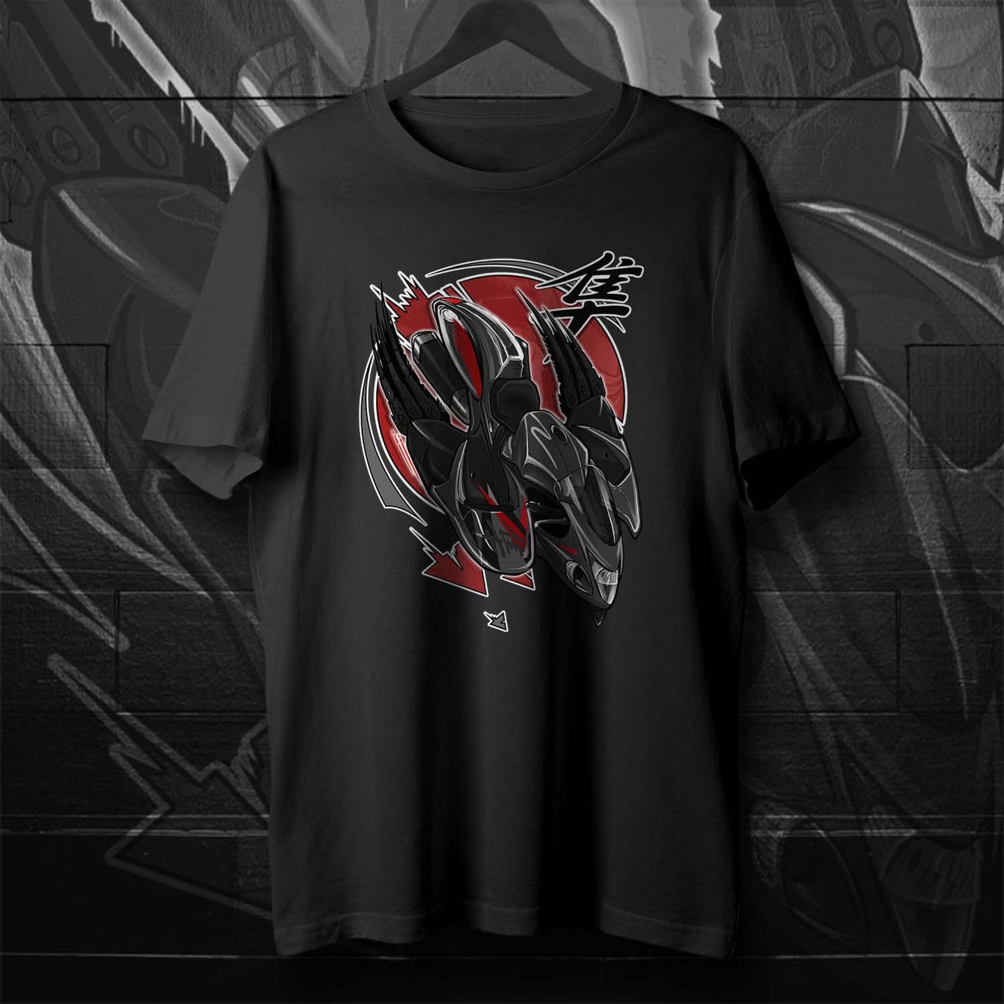 Suzuki Hayabusa 2010-12 Inspired T-Shirt - Motorcycle Tee Shirt