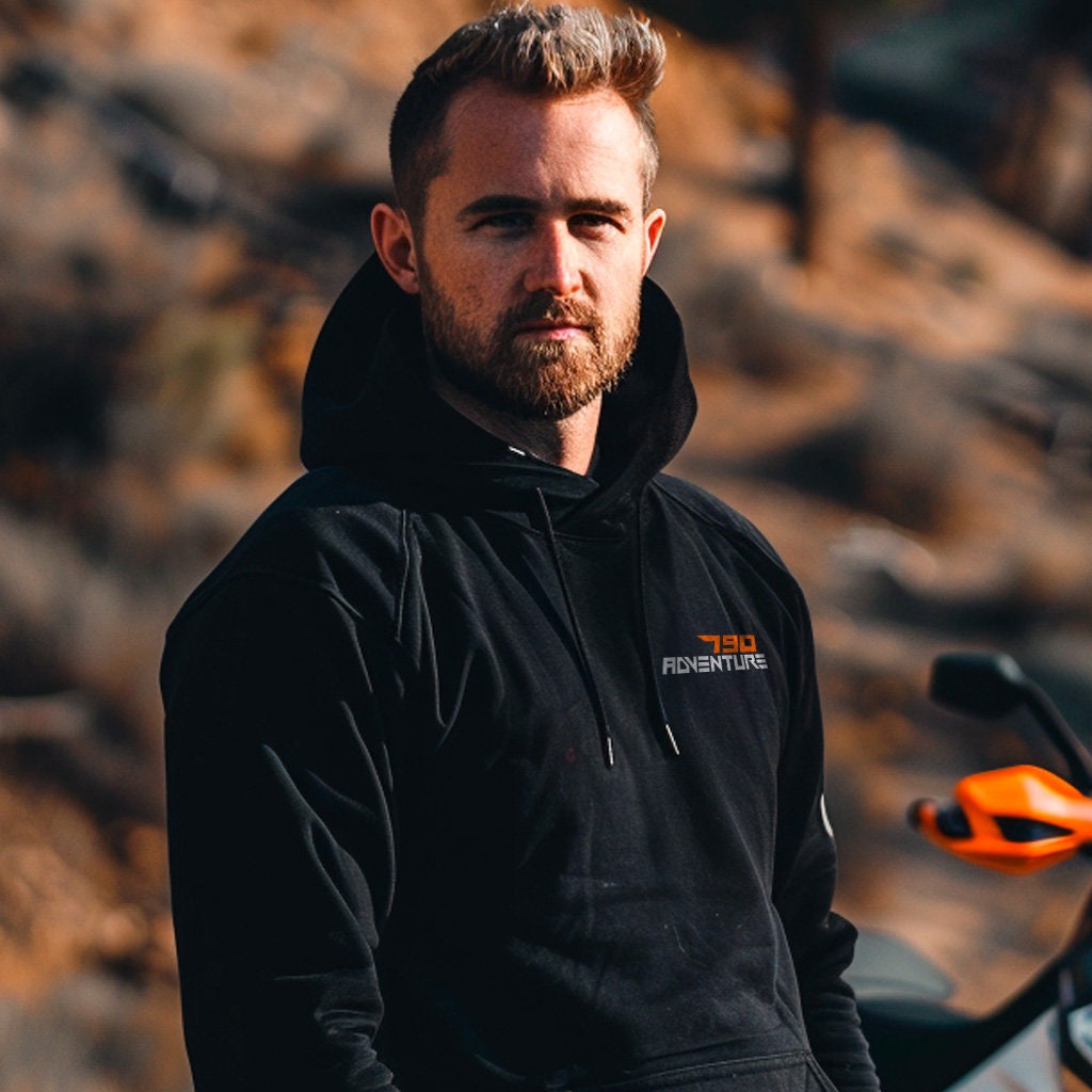 KTM 790 Adventure Hoodie - Motorcycle Sweatshirt for ADV Riders