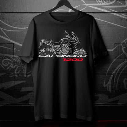 Aprilia Caponord 1200 T-Shirt - Motorcycle Tee Shirt for ADV Riders