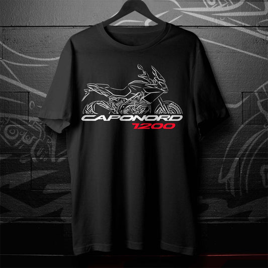 Aprilia Caponord 1200 T-Shirt - Motorcycle Tee Shirt for ADV Riders