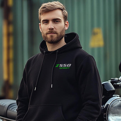 Kawasaki Z550 & KZ550 Sport Inspired Hoodie - Motorcycle Sweatshirt for Riders