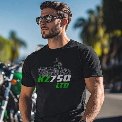 Kawasaki Z750 LTD & KZ750 LTD Inspired T-Shirt - Motorcycle Tee Shirt for Riders
