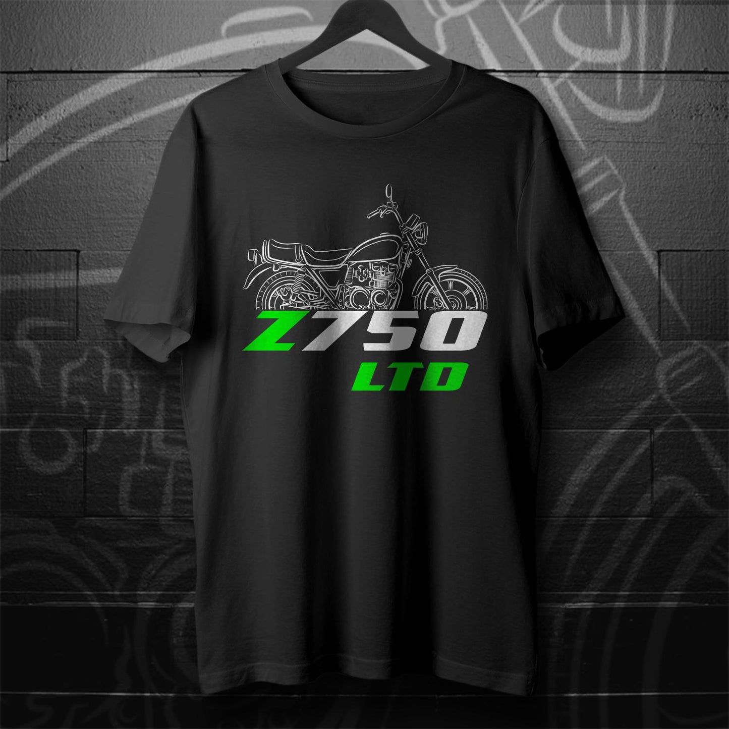 Kawasaki Z750 LTD & KZ750 LTD Inspired T-Shirt - Motorcycle Tee Shirt for Riders