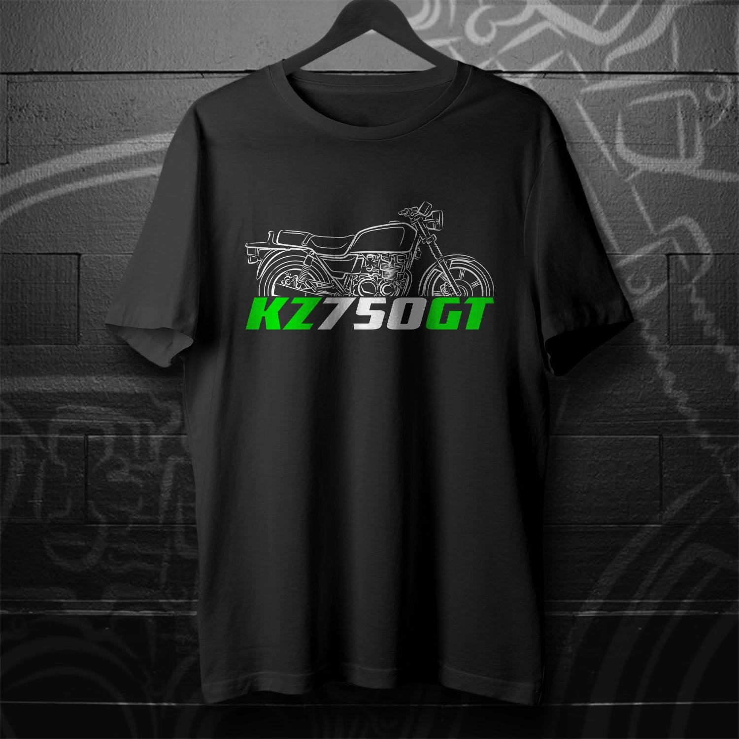 Kawasaki Z750 GT | KZ750 GT & GT750 Inspired T-Shirt - Motorcycle Tee Shirt for Riders