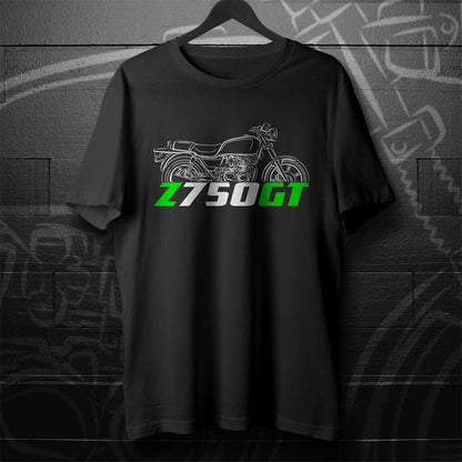 Kawasaki Z750 GT | KZ750 GT & GT750 Inspired T-Shirt - Motorcycle Tee Shirt for Riders
