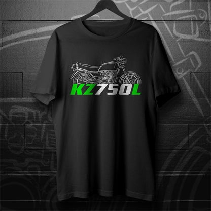 Kawasaki Z750L & KZ750L 1981-1982 Inspired T-Shirt - Motorcycle Tee Shirt for Riders