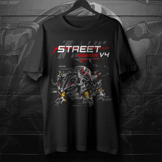 Ducati Streetfighter V4 T-Shirt - Motorcycle Tee Shirt for Riders