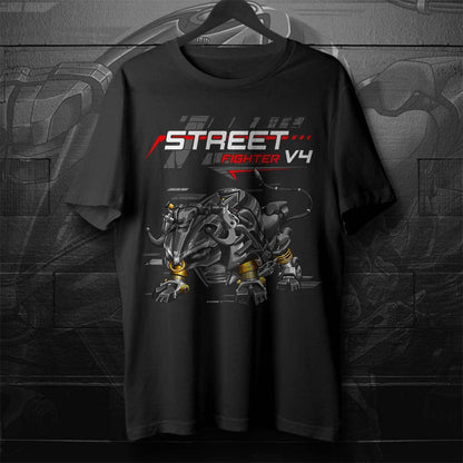 Ducati Streetfighter V4 T-Shirt - Motorcycle Tee Shirt for Riders