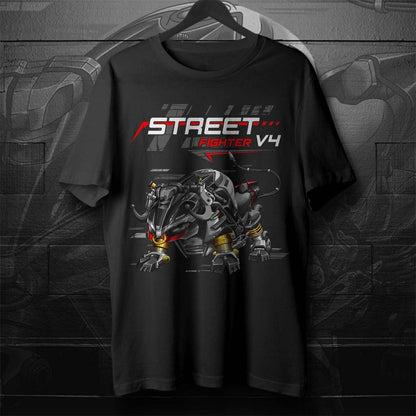Ducati Streetfighter V4 T-Shirt - Motorcycle Tee Shirt for Riders