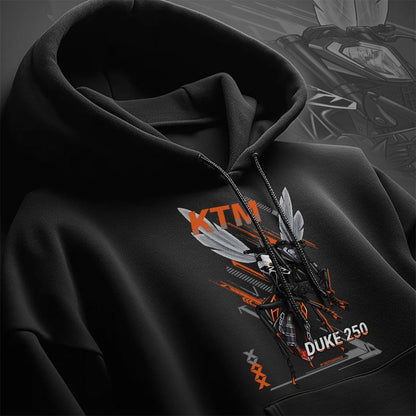 KTM Duke 250 Inspired Hoodie - Motorcycle Sweatshirt