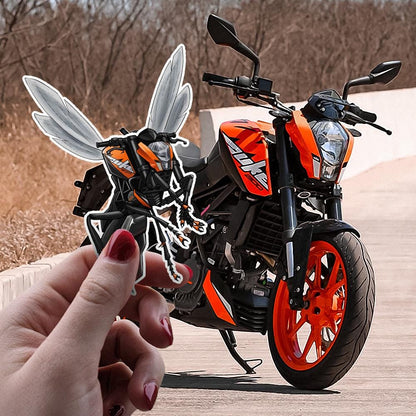 KTM Duke 200 Inspired Stickers - Set of 3 Motorcycle Decals