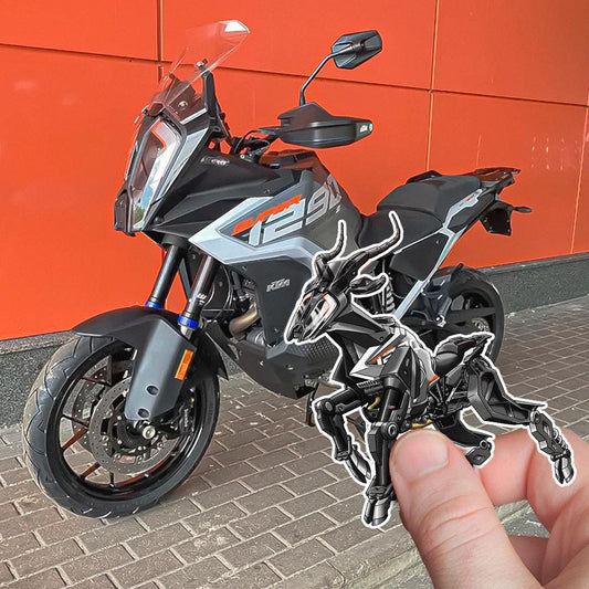 KTM 1290 Super Adventure Inspired Stickers - Set of 3 Motorcycle Decals