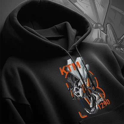 KTM 1290 Super Duke R 2013-19 Inspired Hoodie - Motorcycle Sweatshirt