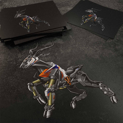 KTM 1290 Super Adventure Inspired Stickers - Set of 3 Motorcycle Decals