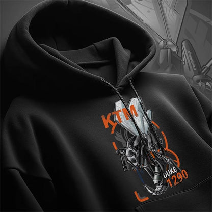 KTM 1290 Super Duke R 2013-19 Inspired Hoodie - Motorcycle Sweatshirt