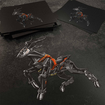 KTM 1290 Super Adventure Inspired Stickers - Set of 3 Motorcycle Decals