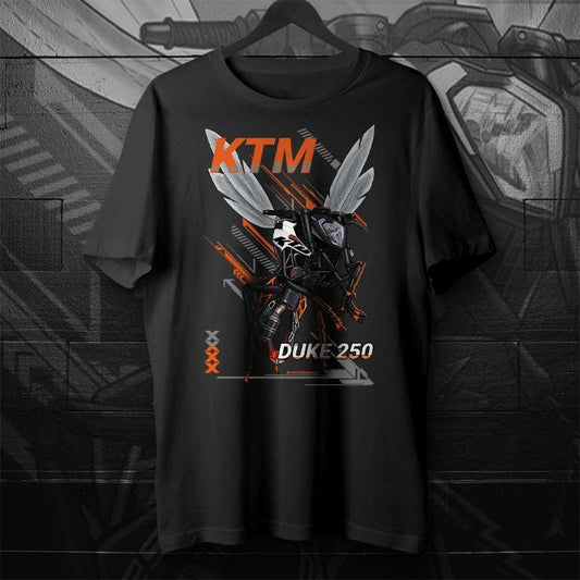 KTM Duke 250 Inspired T-Shirt - Motorcycle Tee Shirt