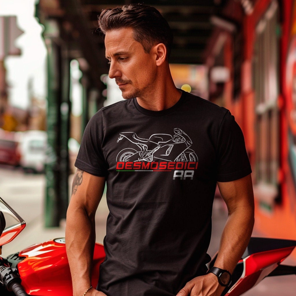 Ducati Desmosedici RR Inspired T-Shirt - Motorcycle Tee Shirt for Riders