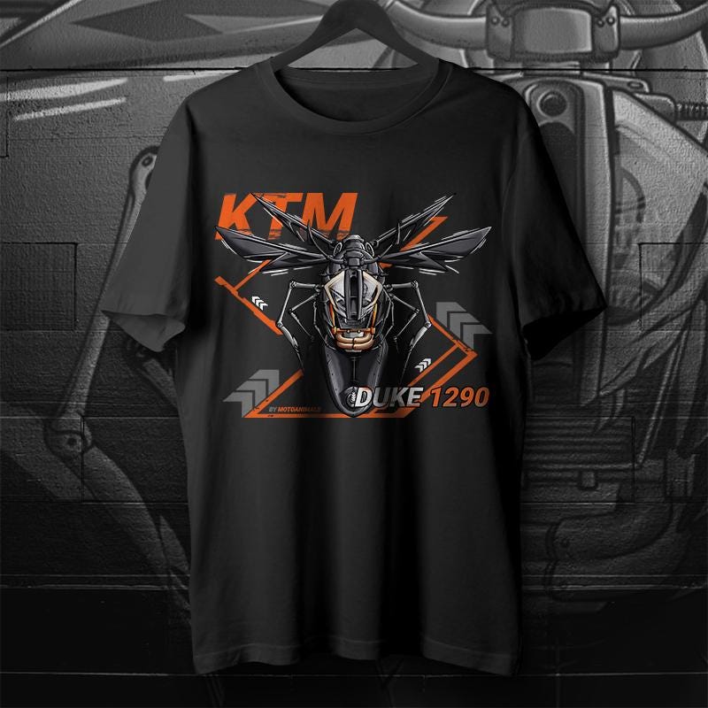 KTM 1290 Super Duke R 2020-23 Inspired T-Shirt - Motorcycle Tee Shirt