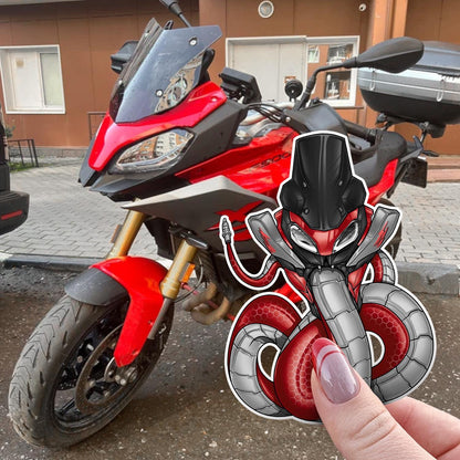 BMW F900XR Inspired Stickers - Set of 3 Motorrad Motorcycle Decals