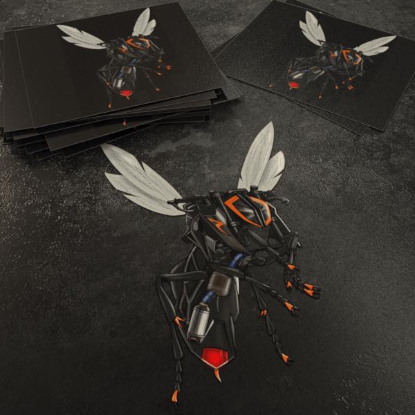 KTM 1290 Super Duke R 2013-19 Inspired Stickers - Set of 3 Motorcycle Decals