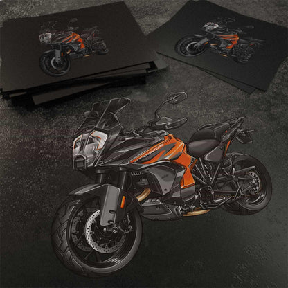 KTM 1290 Super Adventure 2021-23 Inspired Stickers - Set of 3 Motorcycle Decals