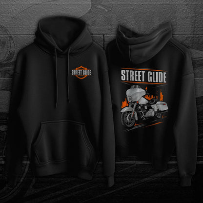 Harley Street Glide FLHX & FLHXI Hoodies - Biker Motorcycle Sweatshirt