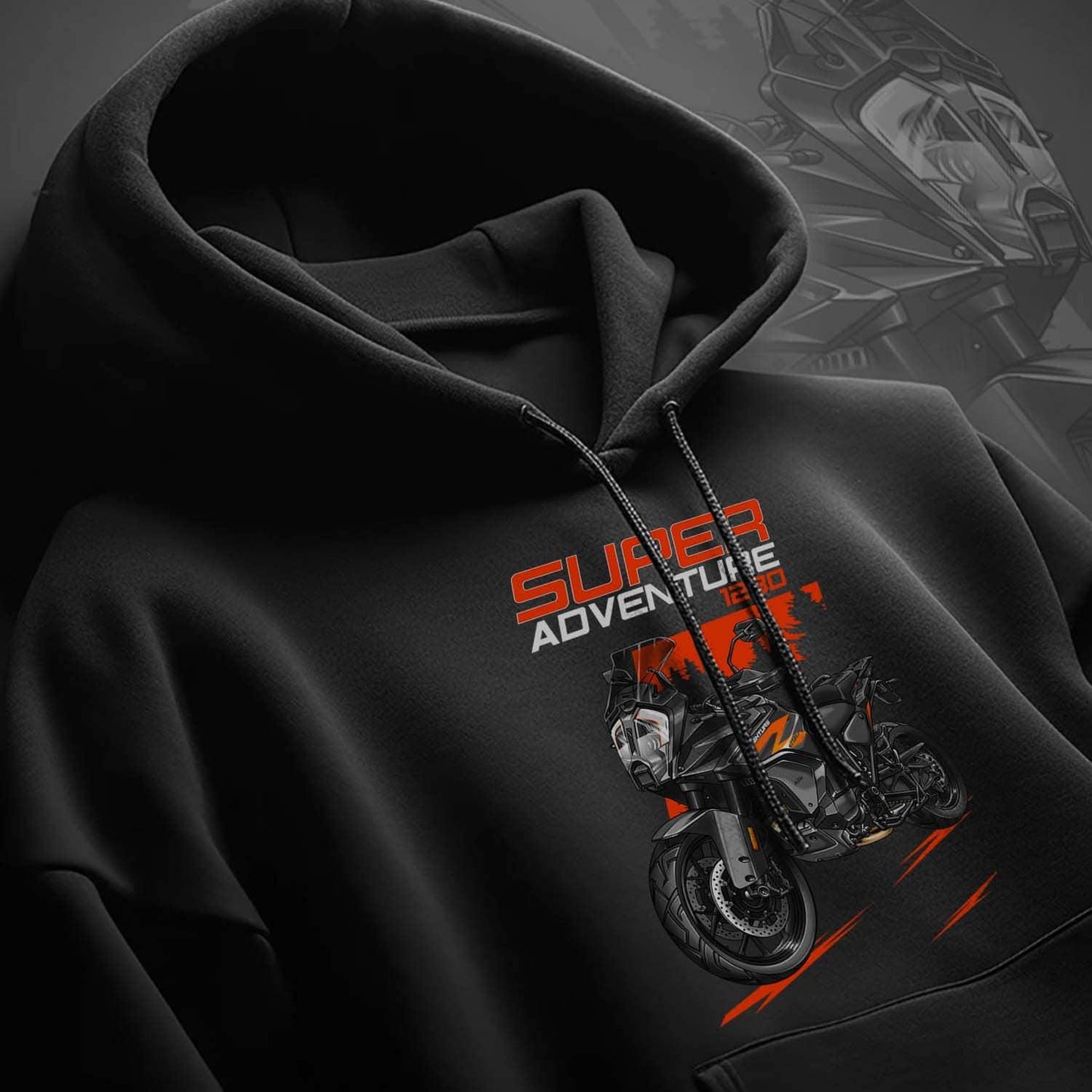 KTM 1290 Super Adventure 2021-23 Inspired Hoodie - ADV Motorcycle Sweatshirt