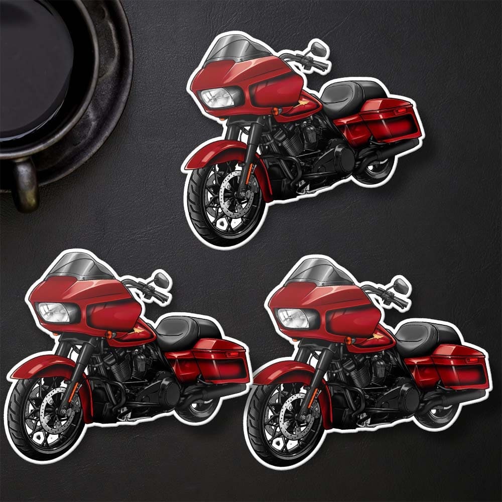 Harley Road Glide Special FLTRXS 2023 Stickers - Set of 3 Biker Motorcycle Decals