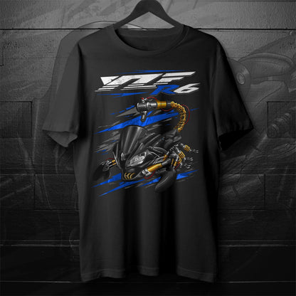 Yamaha YZF-R6 2010-11 Inspired T-Shirt - Motorcycle Tee Shirt
