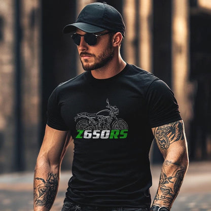 Kawasaki Z650RS Inspired T-Shirt - Motorcycle Tee Shirt for Riders