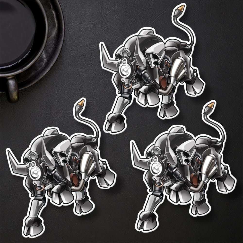 Yamaha VMax Inspired Stickers - Set of 3 Motorcycle Decals