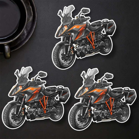 KTM 1290 Super Duke GT 2019-24 - Set of 3 Motorcycle Decals