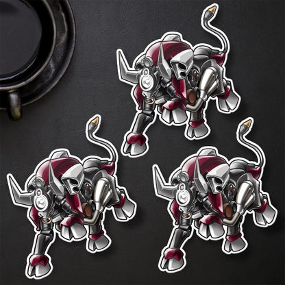 Yamaha VMax Inspired Stickers - Set of 3 Motorcycle Decals
