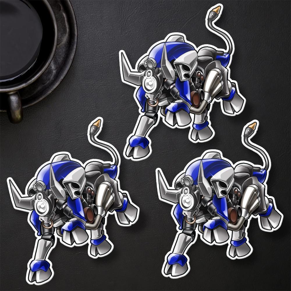 Yamaha VMax Inspired Stickers - Set of 3 Motorcycle Decals