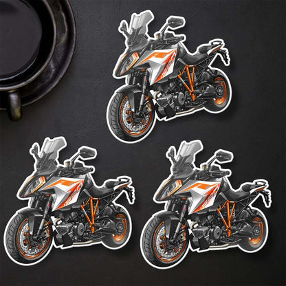 KTM 1290 Super Duke GT 2019-24 - Set of 3 Motorcycle Decals