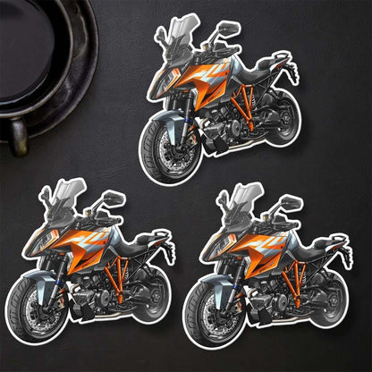 KTM 1290 Super Duke GT 2019-24 - Set of 3 Motorcycle Decals
