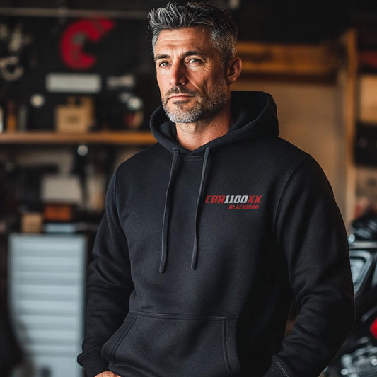 Honda CBR1100XX Blackbird Inspired Hoodie - Motorcycle Sweatshirt