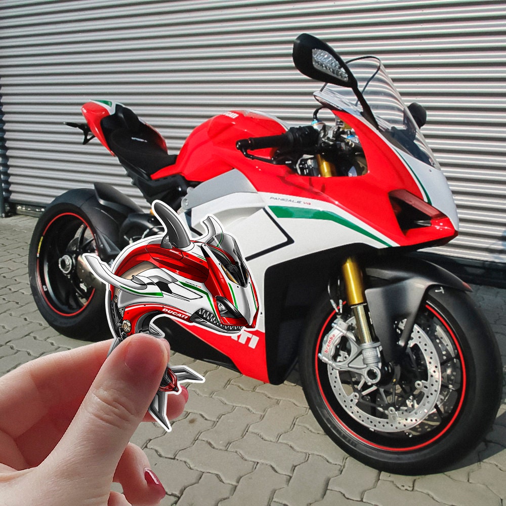 Ducati Panigale V4 2018-20 - Set of 3 Motorcycle Decals for Riders