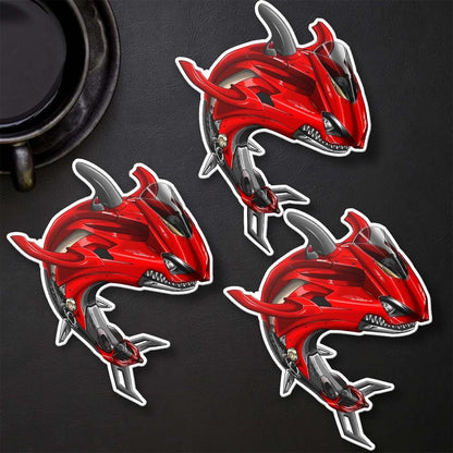 Ducati Panigale V4 2018-20 - Set of 3 Motorcycle Decals for Riders